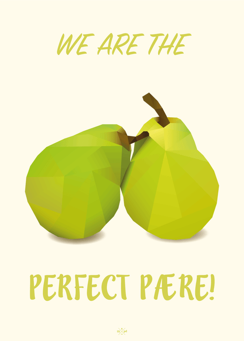 The perfect pære - plakat