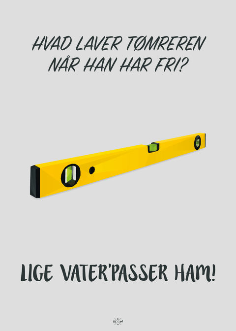 Hvad laver tømreren når han har fri