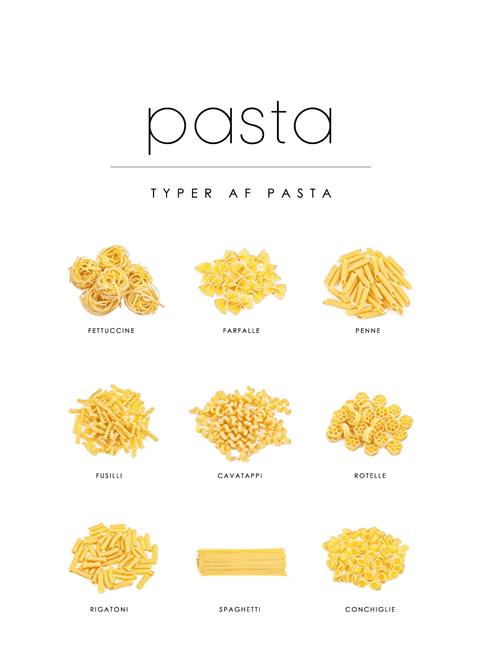 Pasta - Mad guide plakat nr. 2