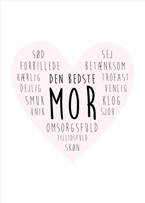 Den bedste mor - Gave til mor