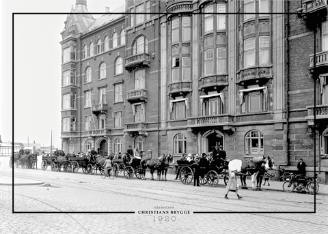 Christians Brygge - Gamle billeder af København plakat