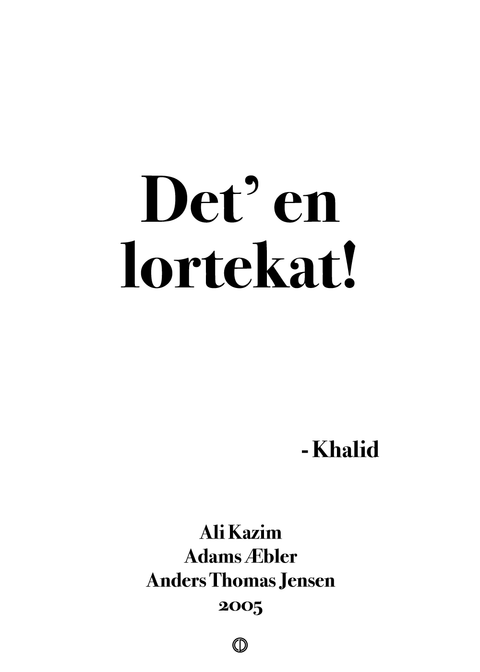 Det' en lortekat