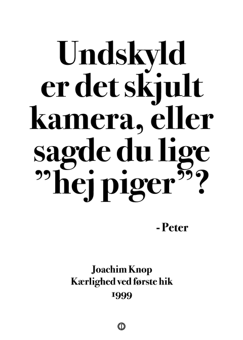 Undskyld er det skjult kamera