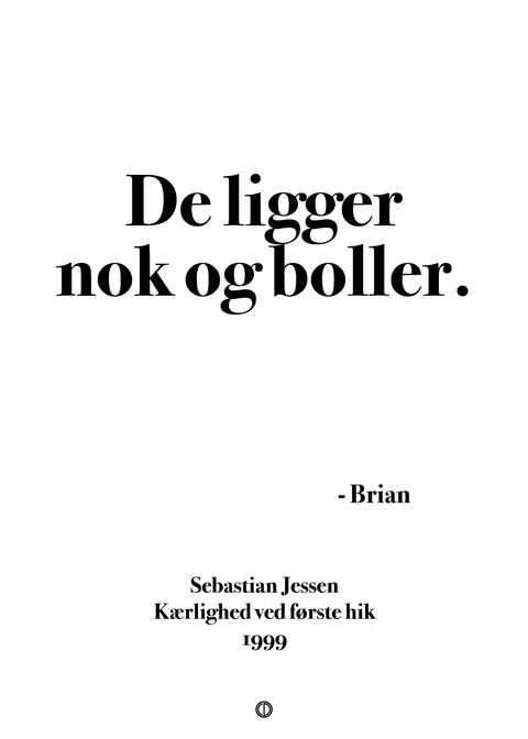 De ligger nok og boller