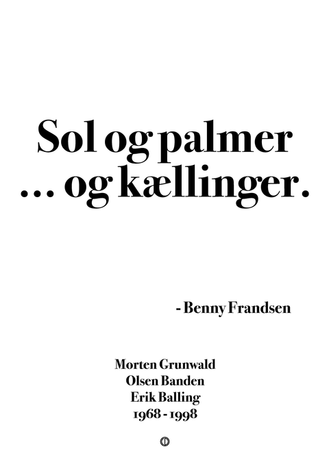 Sol og palmer og kællinger!