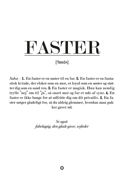 Faster definition - plakat