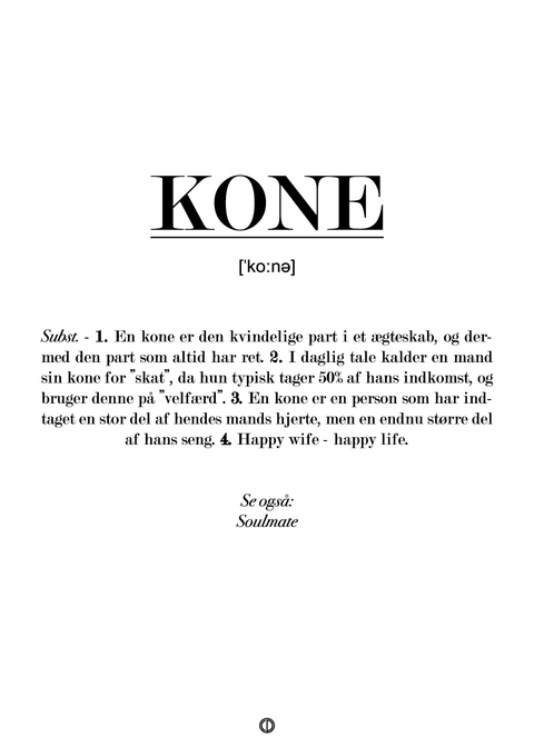 Kone definition - plakat