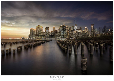 New York II - Brian Lichtenstein plakat