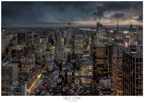 New York III - Brian Lichtenstein plakat