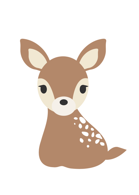 Sweet deer plakat