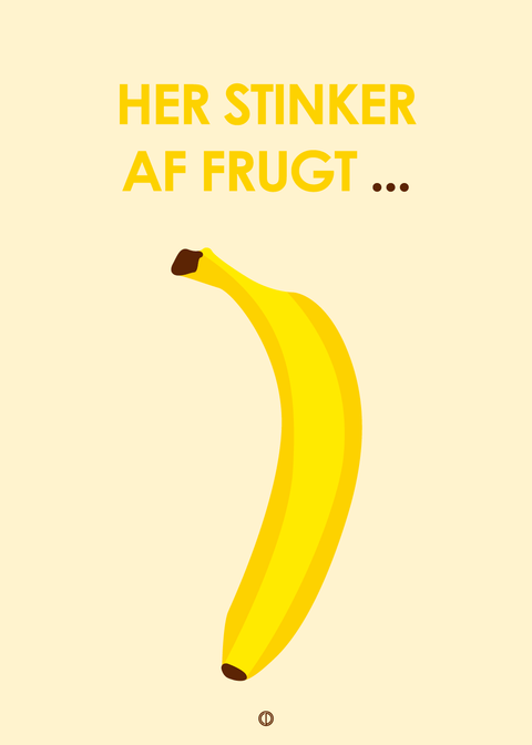 Her stinker af frugt