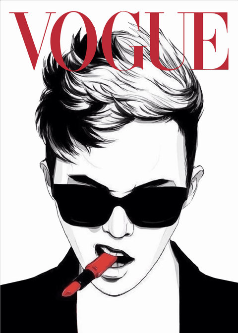 Vogue cover No1 - plakat