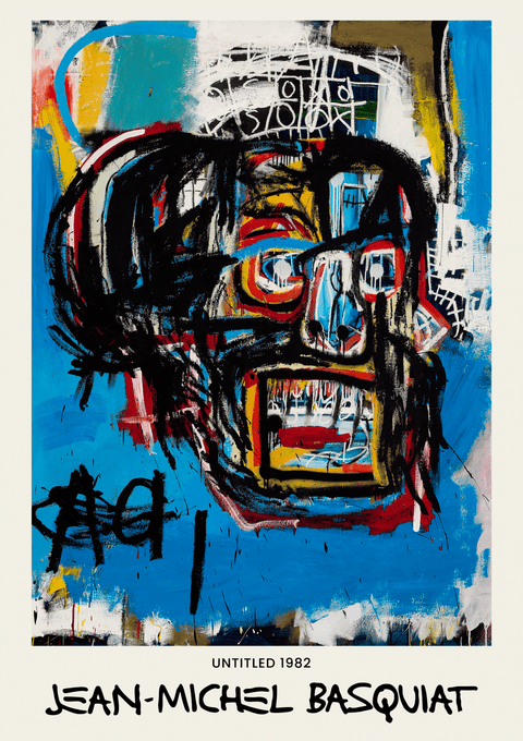 Untitled 1982 - Jean-Michel Basquiat kunstplakat