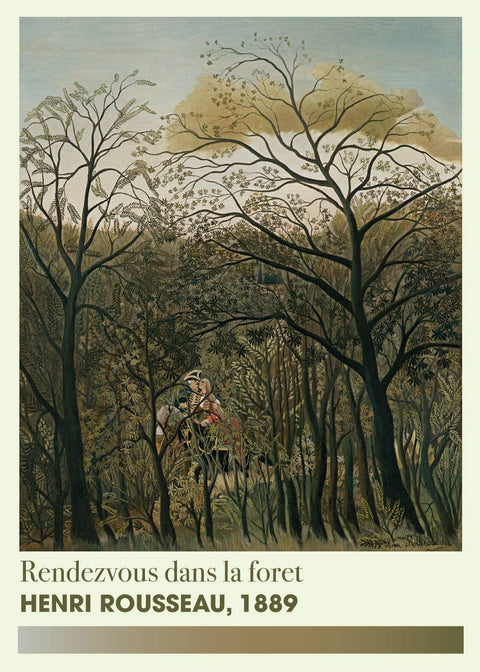 Rendezvous dans le foret - Henri Rousseau