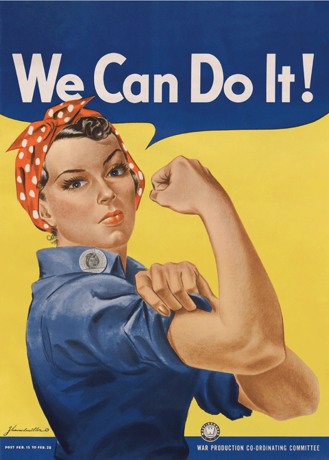 We can do it - Retro plakat