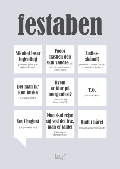 Festaben plakat