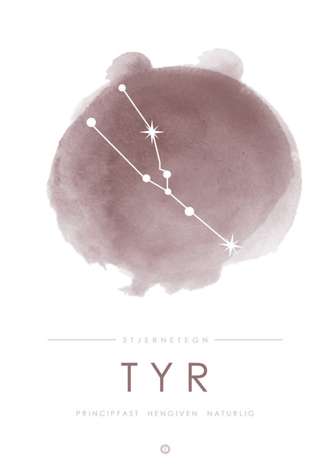 Stjernebillede plakat - Tyr