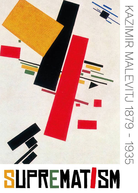 Suprematism composition V - Kazimir Malevitj