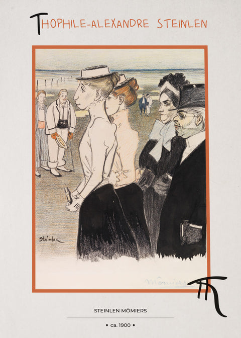 Steinlen mômiers - Théophile Steinlen museumsplakat