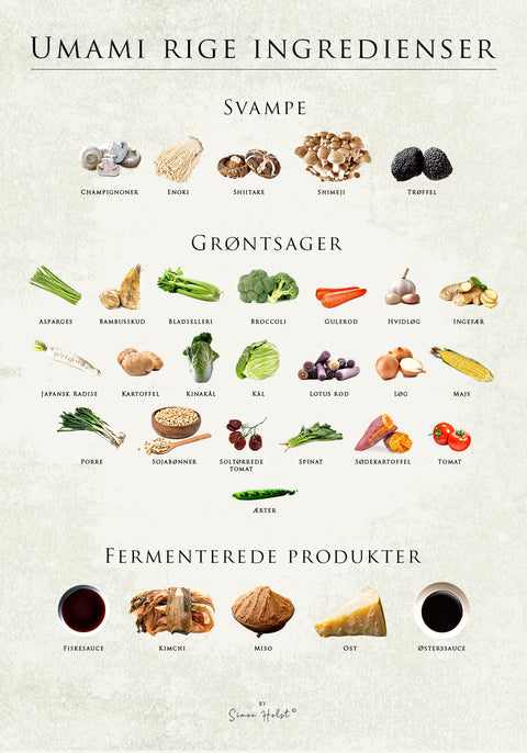 UMAMI RIGE INGREDIENSER