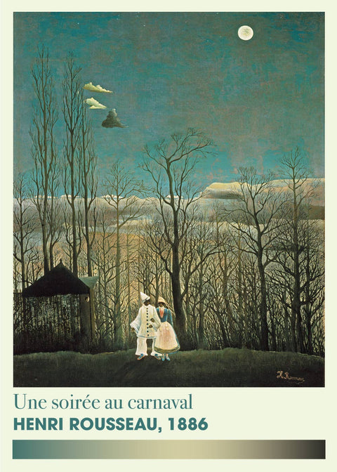 Une soirée au carnaval - Henri Rousseau