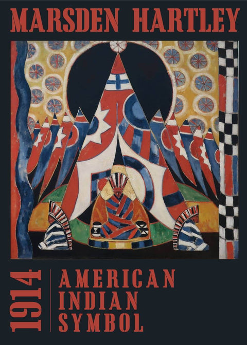 American indian symbol - Marsden Hartley