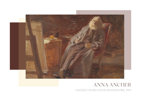 Maleren Vilhelm Kyhn - Anna Ancher plakat