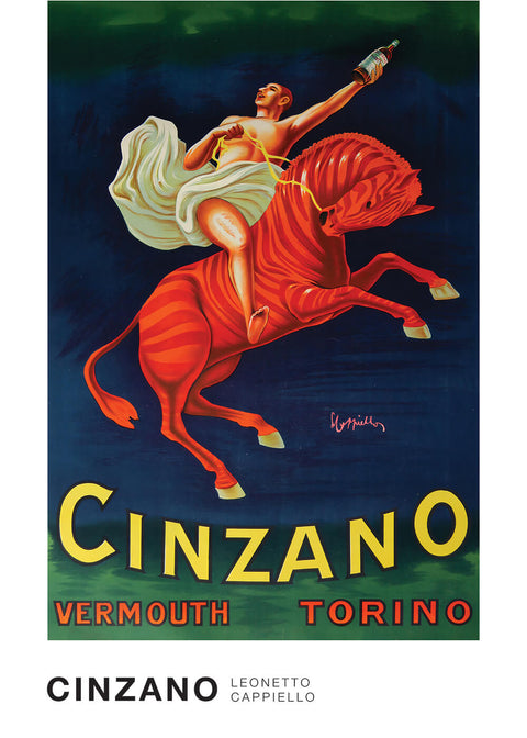 Cinzano - Leonetto Cappiello kunstplakat