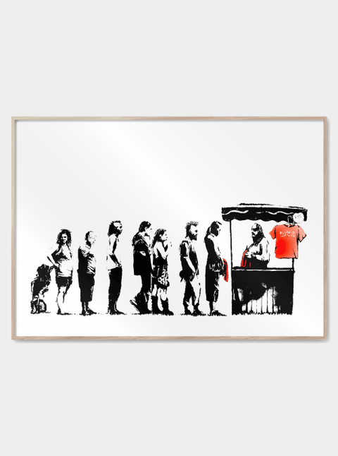 Festival - Banksy plakat