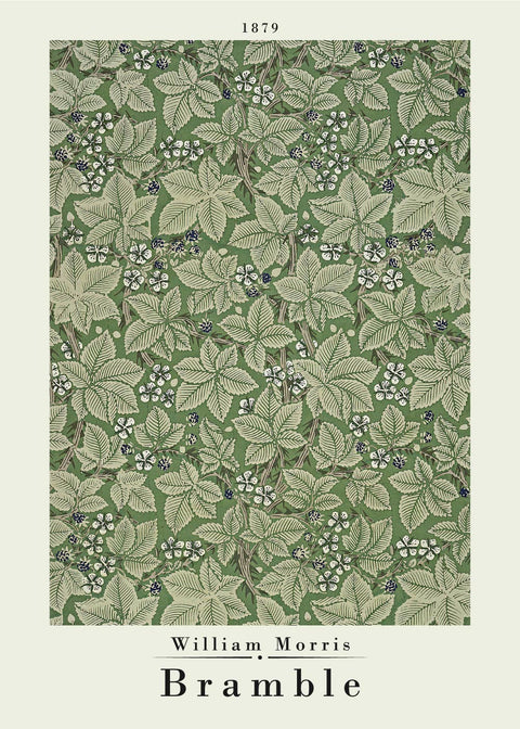 Bramble - William Morris kunstplakat