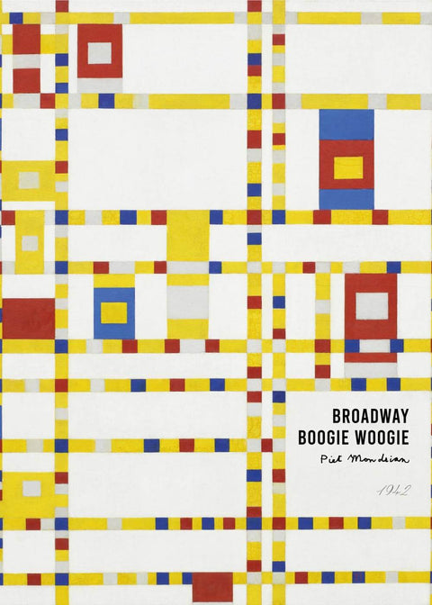 Broadway boogie woogie - Piet Mondrian