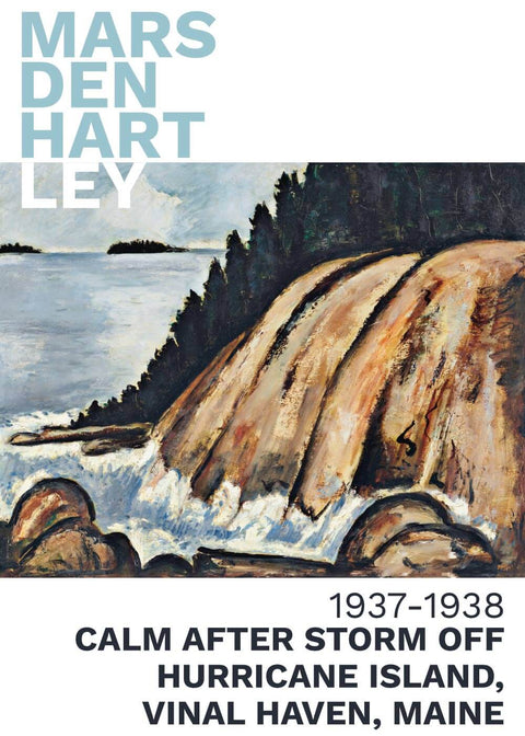 Calm after hurricane island - Marsden Hartley