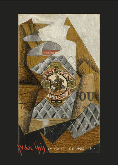 La bouteille d'anis - Juan Gris kunstplakat