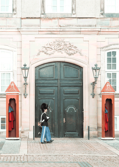 Amalienborg garder - plakat