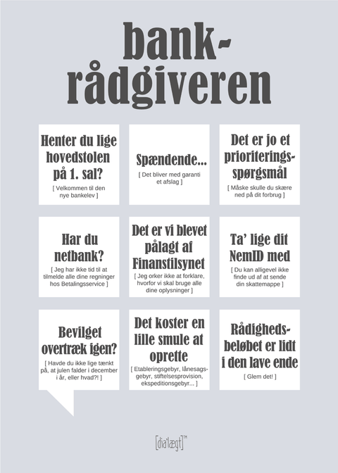 Bankrådgiveren plakat