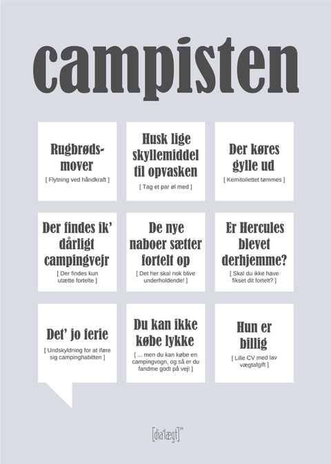 Campisten plakat