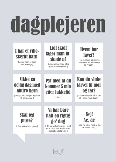 Dagplejeren plakat