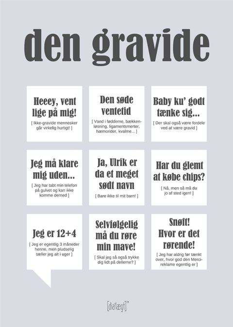 Den Gravide plakat