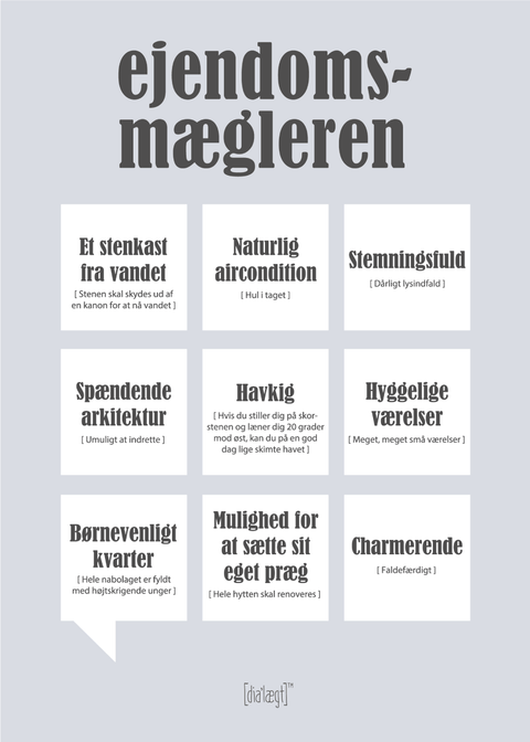 Ejendomsmægleren plakat