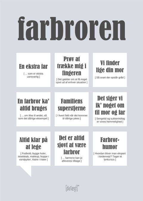 Farbroren plakat