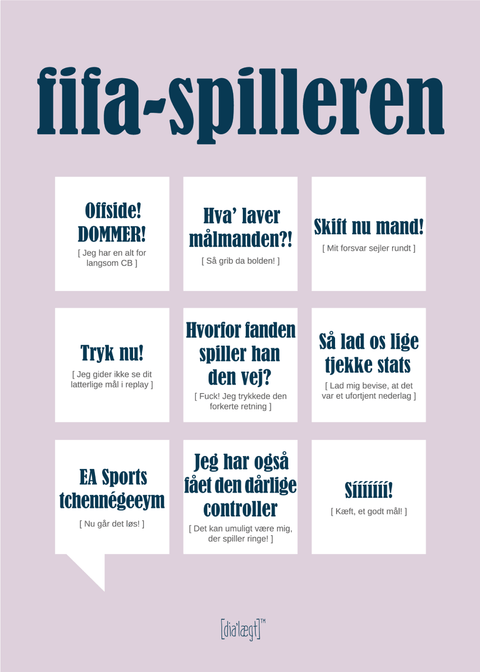 FIFA-spilleren plakat