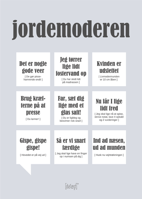 Jordemoderen plakat