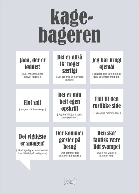 Kagebageren plakat