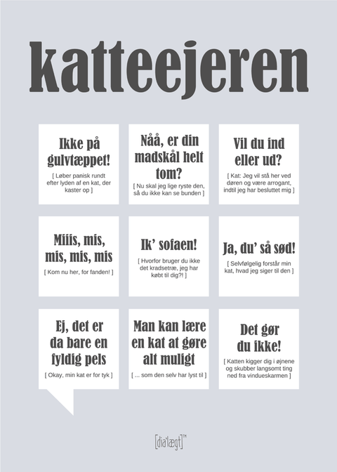 Katteejeren plakat