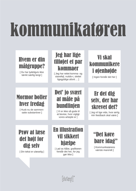 Kommunikatøren plakat