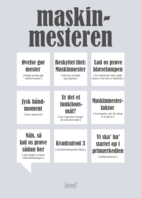 Maskinmesteren plakat