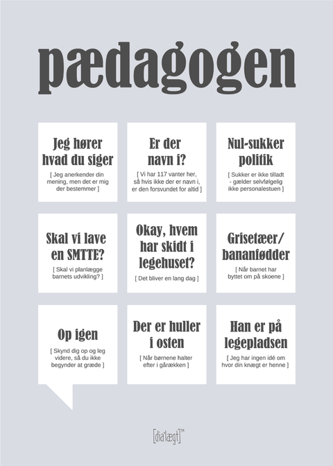 Pædagogen plakat