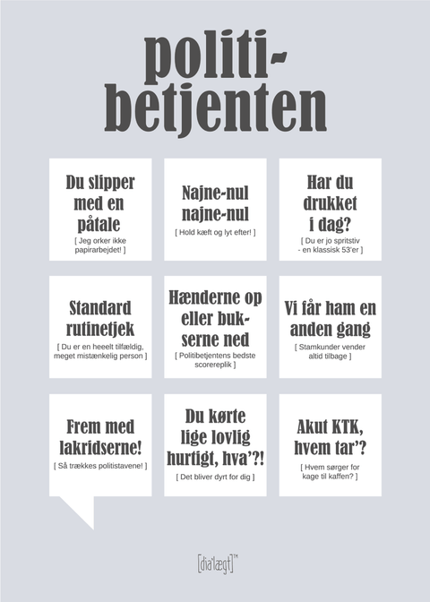 Politibetjenten plakat