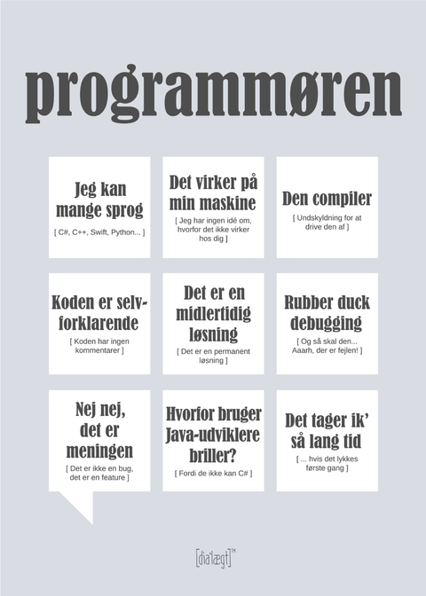 Programmøren plakat