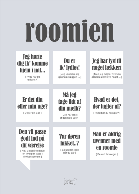 Roomien plakat